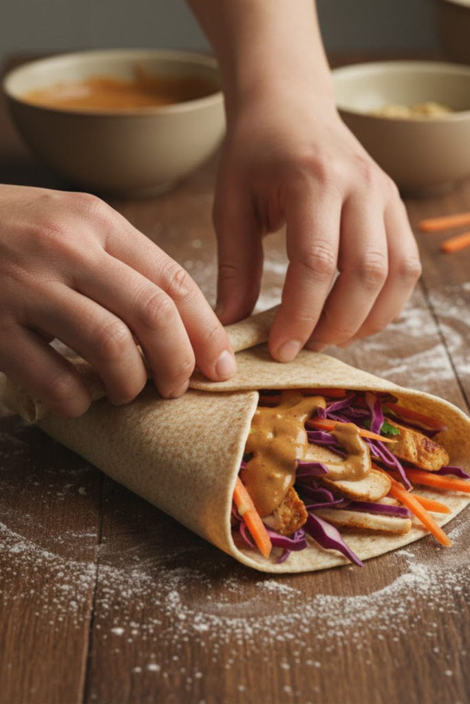 The Ultimate Peanut Chicken Wraps with Whole Wheat Tortillas: Easy 2026 Recipe! 4 Article Image Size 81