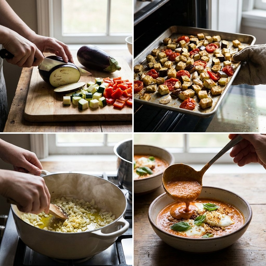 Eggplant Parmesan Soup Recipe: Creamy Italian Comfort in a Bowl 2026 14 Eggplant parmesan soup recipe