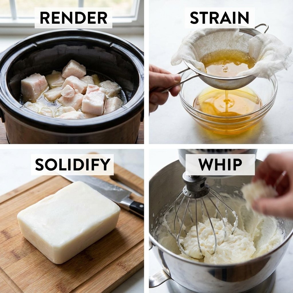 Whipped beef tallow recipe