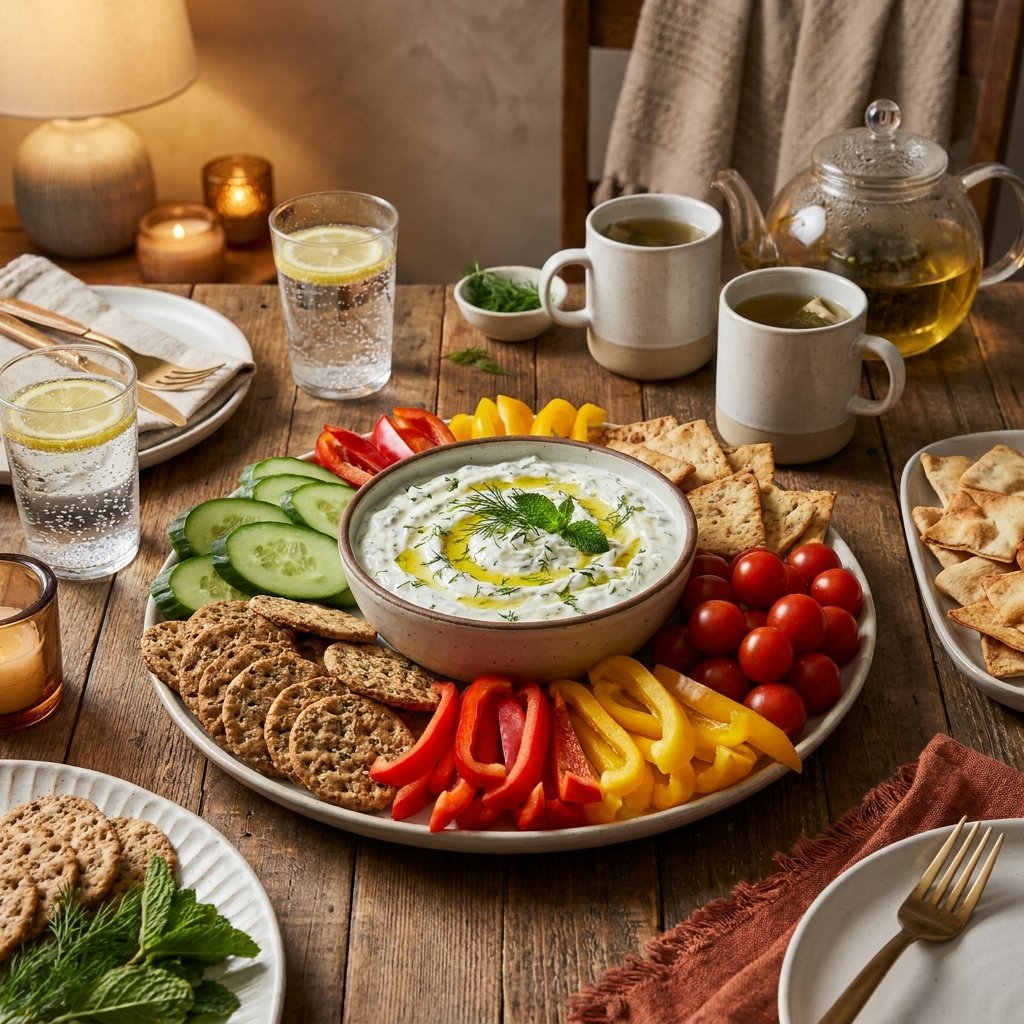 Savory Greek yogurt dip