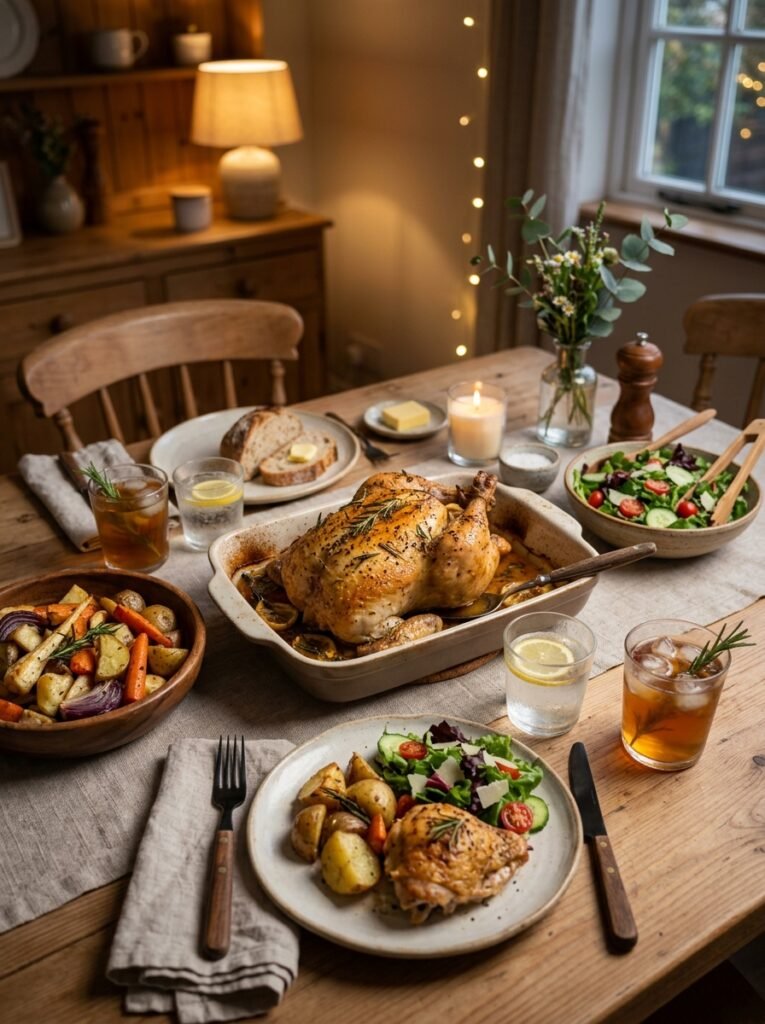 Baked chicken with 202604281552