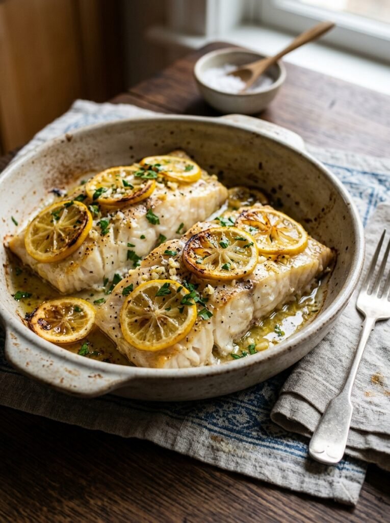 Baked cod with 202604101857