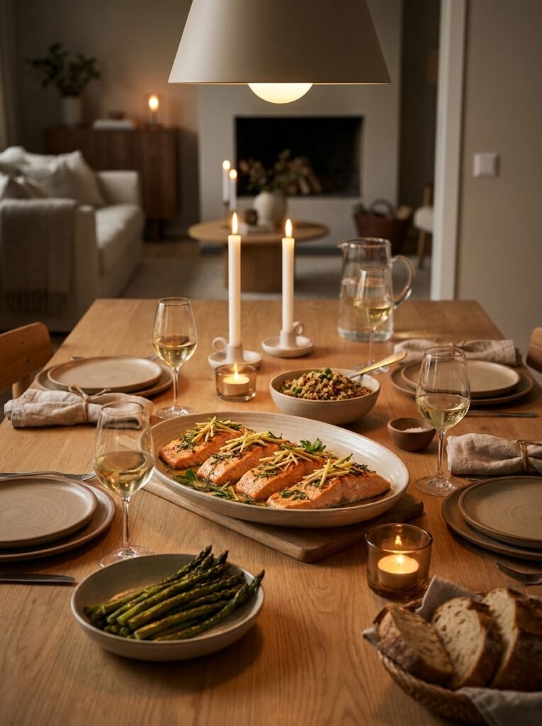 Baked salmon with 202604241646