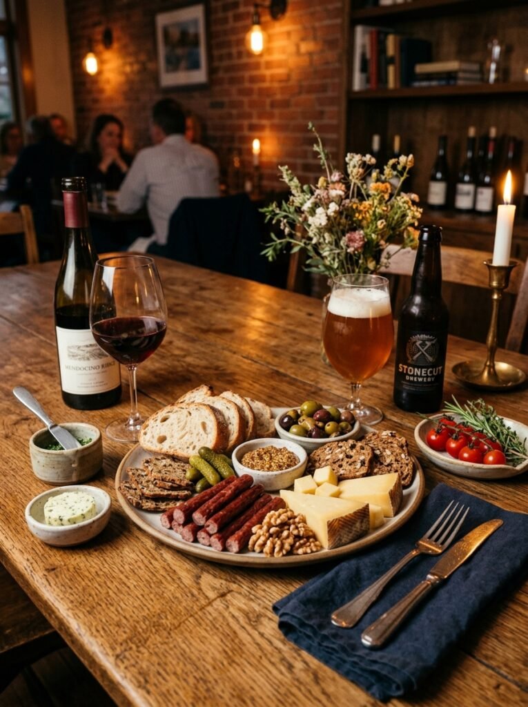Beef Stick Gouda Snack Plate 202604291308