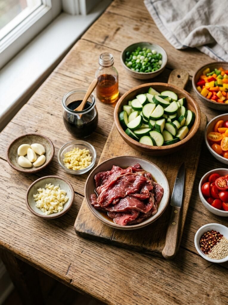 Beef zucchini skillet 202604231616