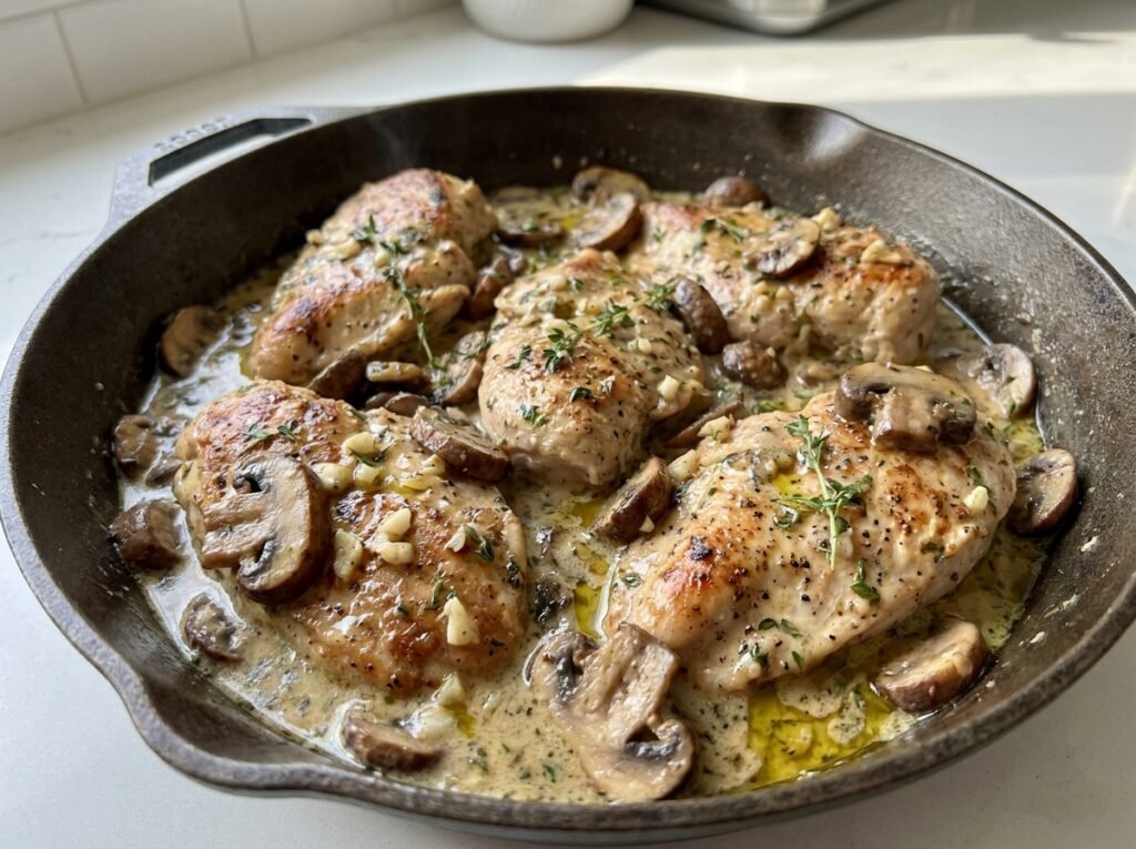 Chicken Mushroom Skillet Meal 202604301357