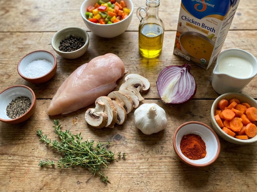 Chicken Mushroom Skillet Meal in… 202604301357