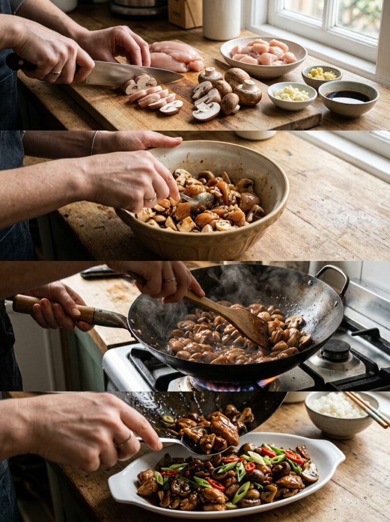 Chicken mushroom stir 202604172117