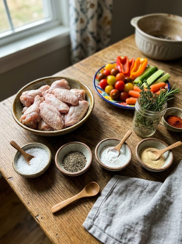 Chicken wings ingredients 202604231357