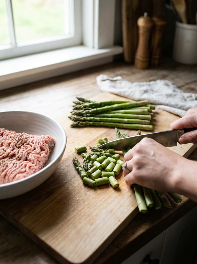 Cooking Asparagus Ground 202604111721