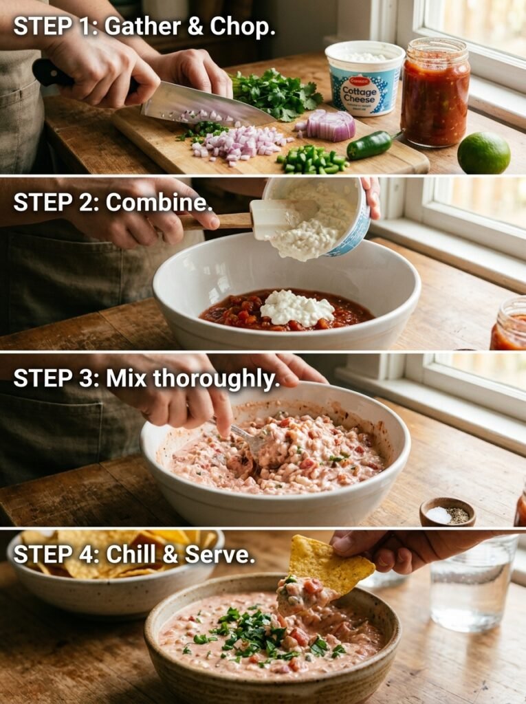 Cottage cheese salsa 202604221619