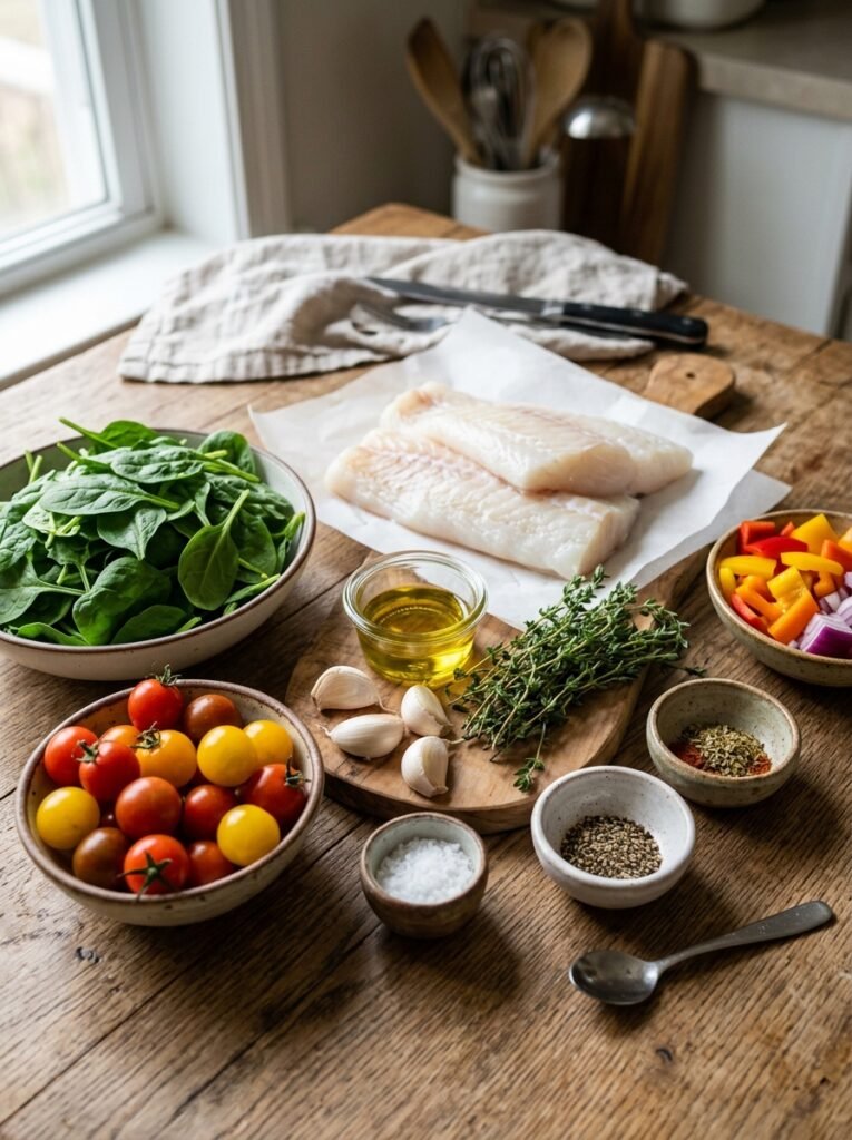 Fish dinner ingredients 202604141835