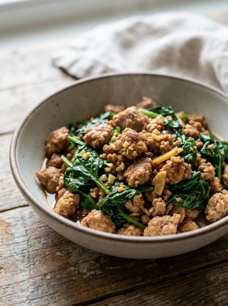 Simple Ground Turkey and Spinach Stir Fry: Easy, Healthy, and Delicious 17 Ground Turkey Spinach Stir Fry 202605011715