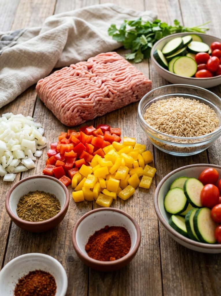 Ground turkey pepper 202604111747