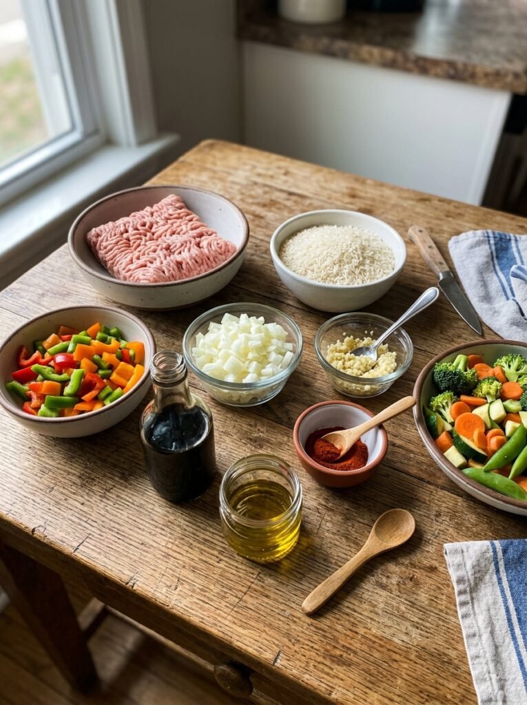 Ground turkey rice 202604231402