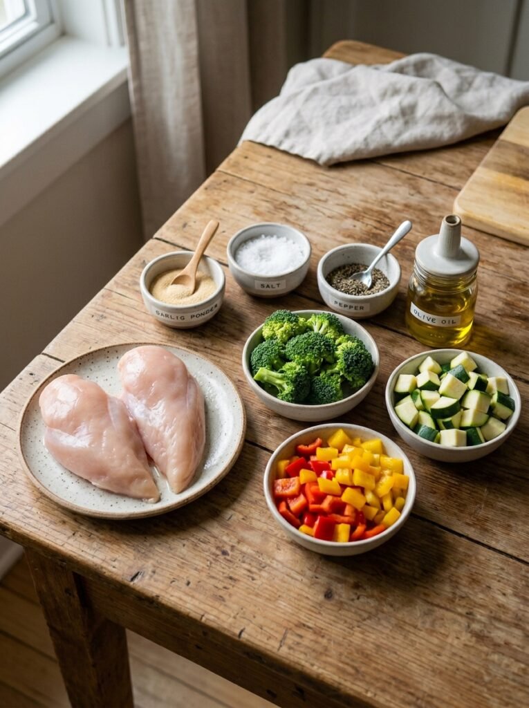 Ingredients for lunch 202604252314