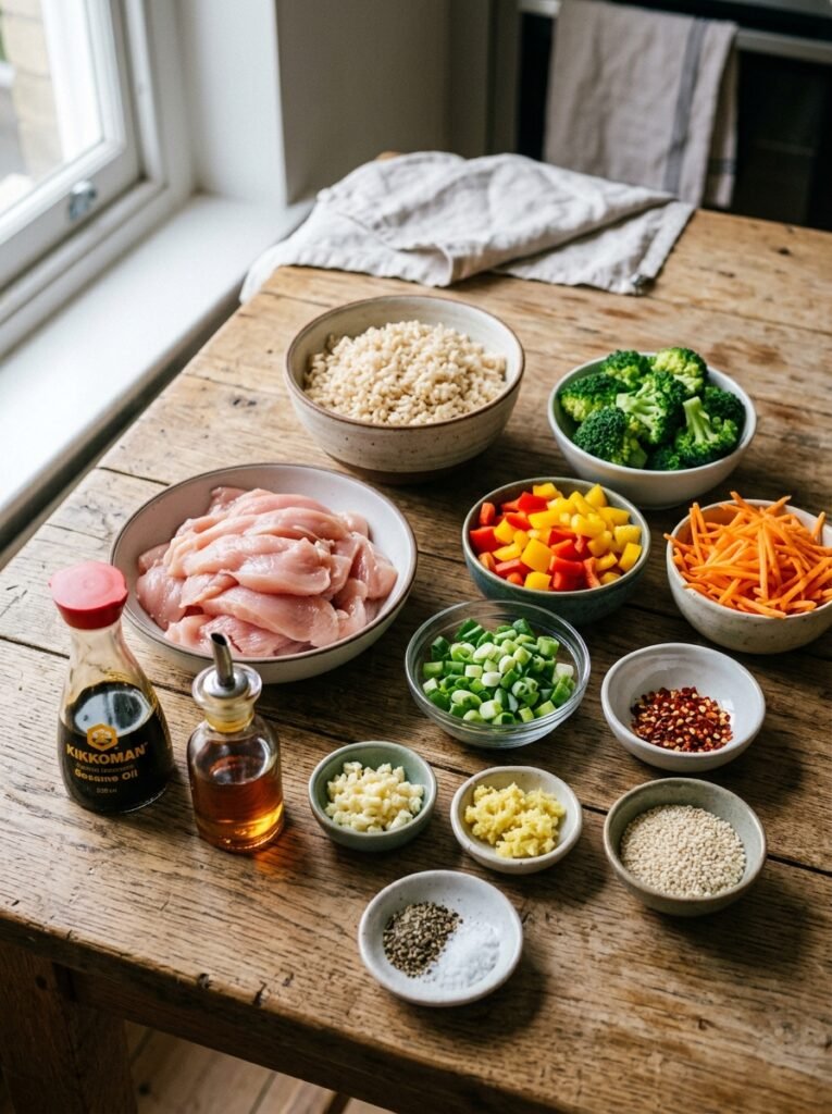 Ingredients for rice 202604261842