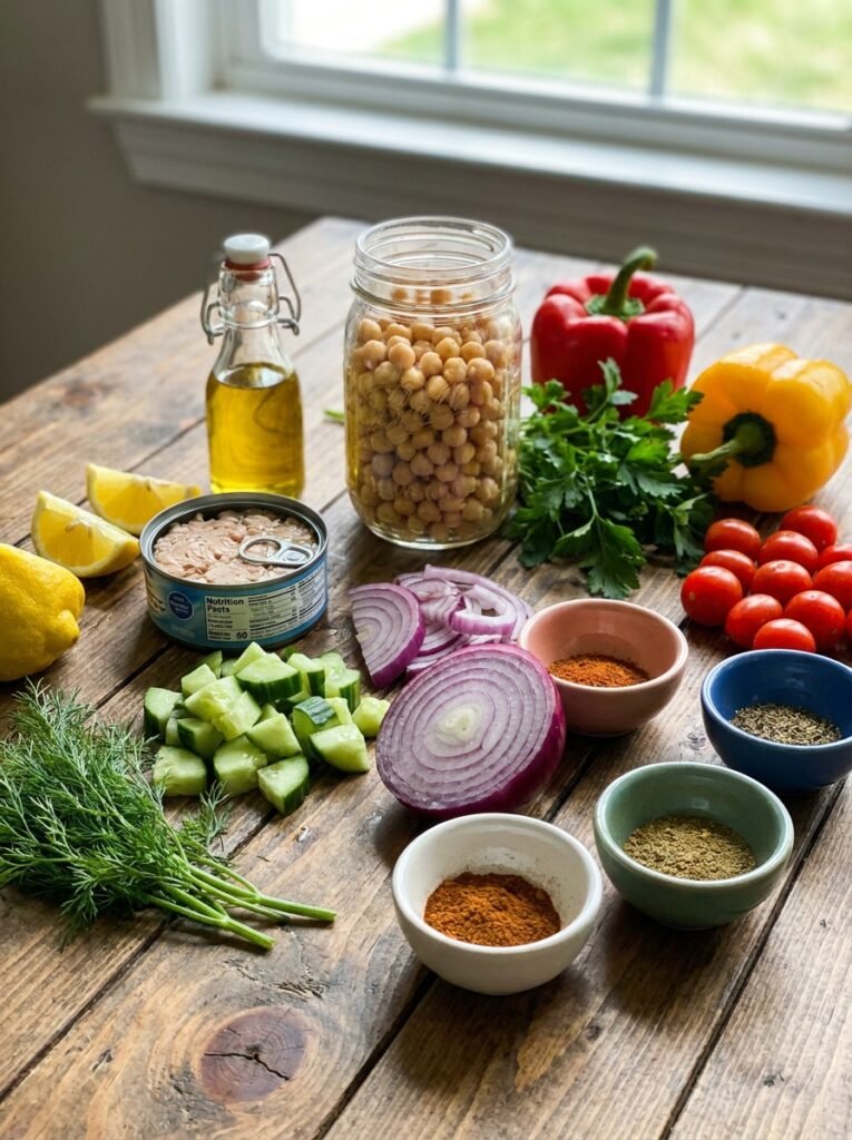 Ingredients for tuna 202604271231