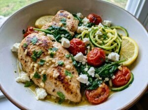 Keto meal with chicken and 202604301353