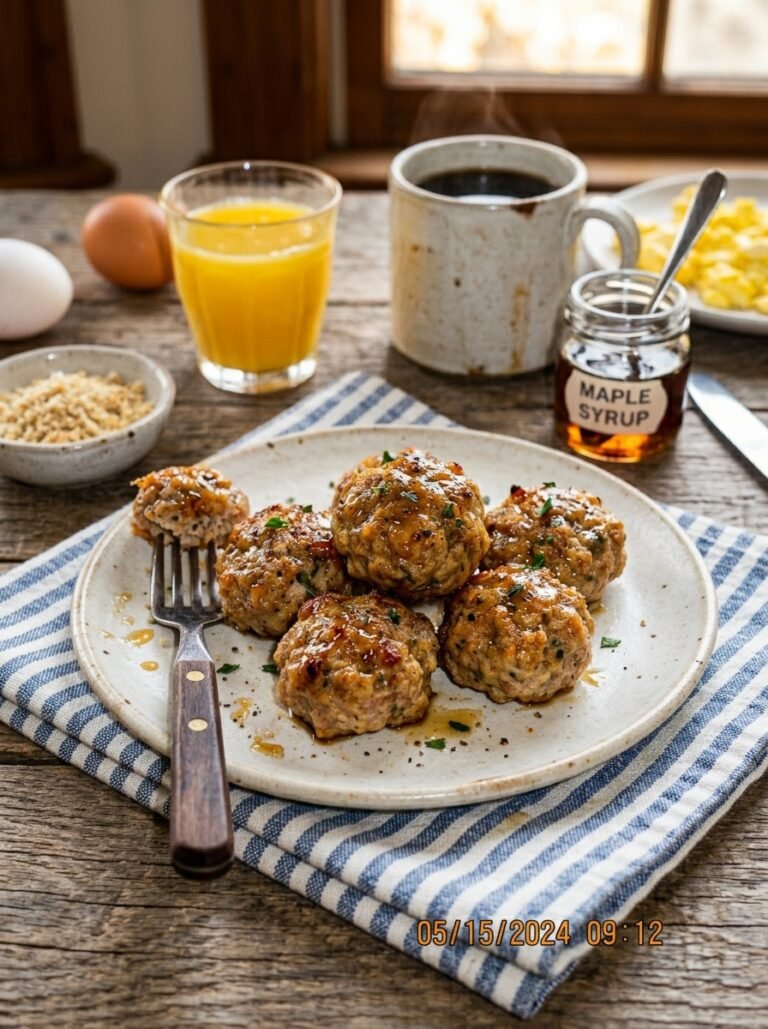 Maple Turkey Sausage 202604221646 1