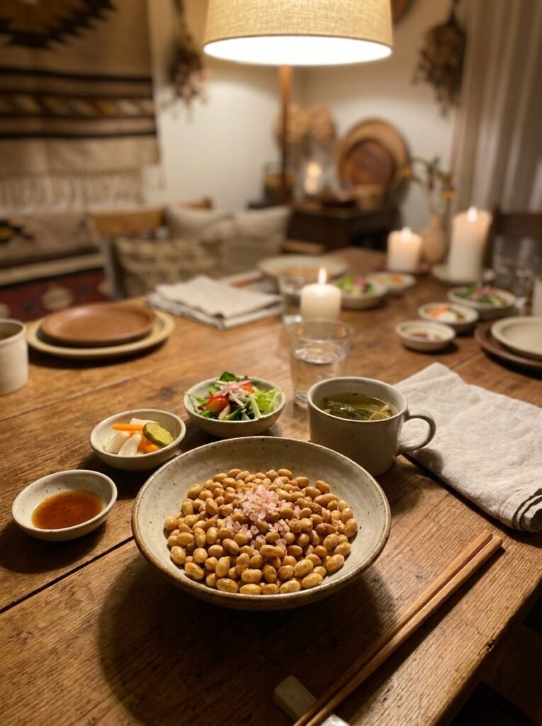 Roasted Soybeans with Pink Himalayan Salt 4 Roasted Soybeans Pink Salt 202605011658