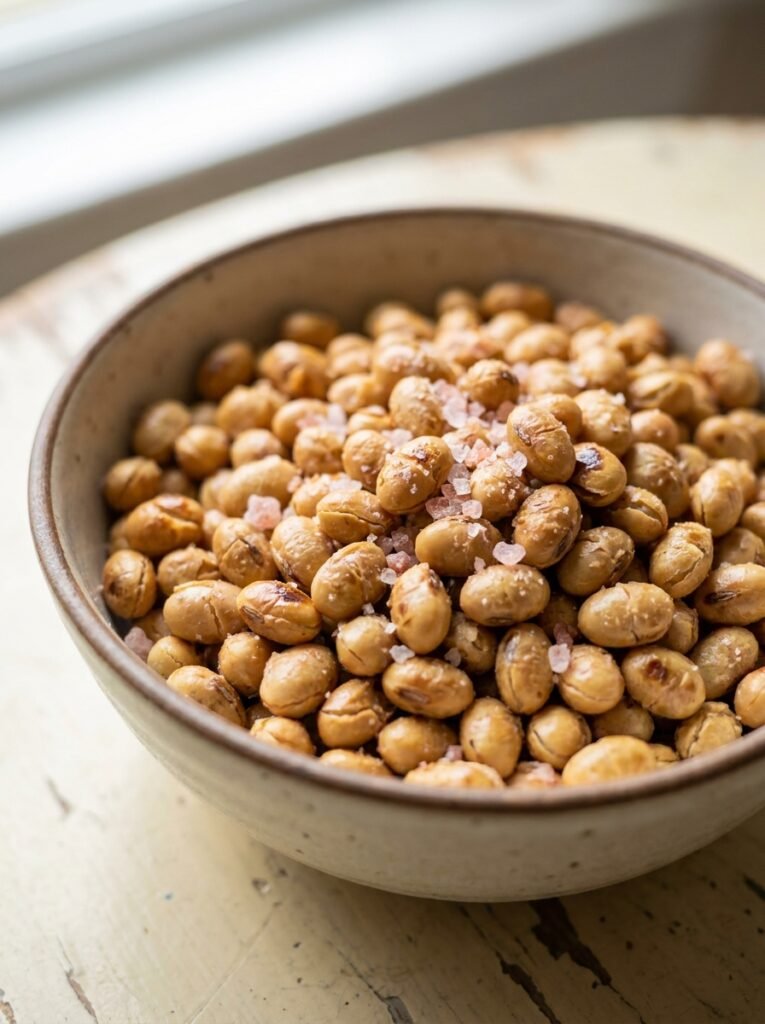 Roasted Soybeans with Pink Himalayan Salt 1 Roasted soybeans with salt 202605011658