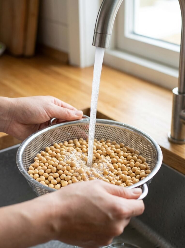 Roasted Soybeans with Pink Himalayan Salt 3 Roasting soybeans with pink salt 202605011700