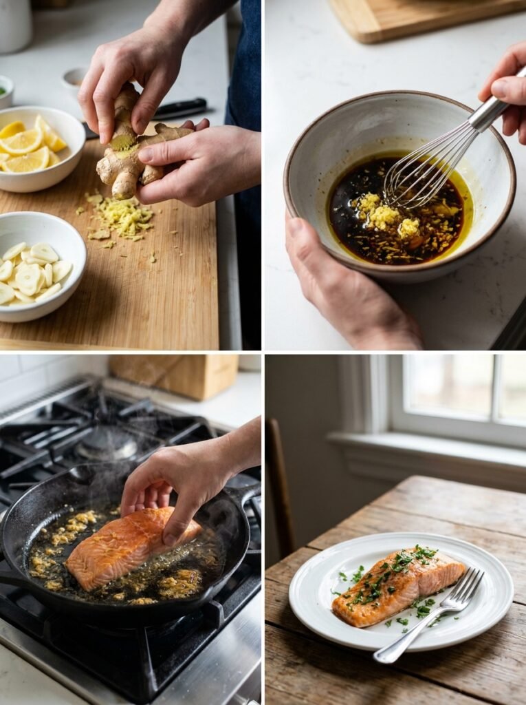 Salmon cooking process 202604241643