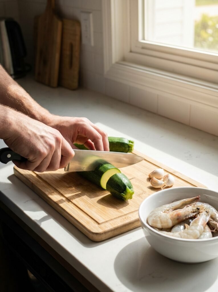 Shrimp Zucchini Skillet 202604121438