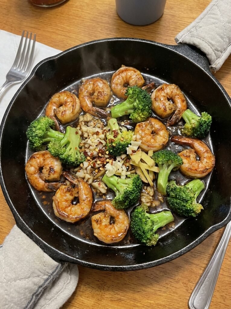 Shrimp and broccoli 202604111730