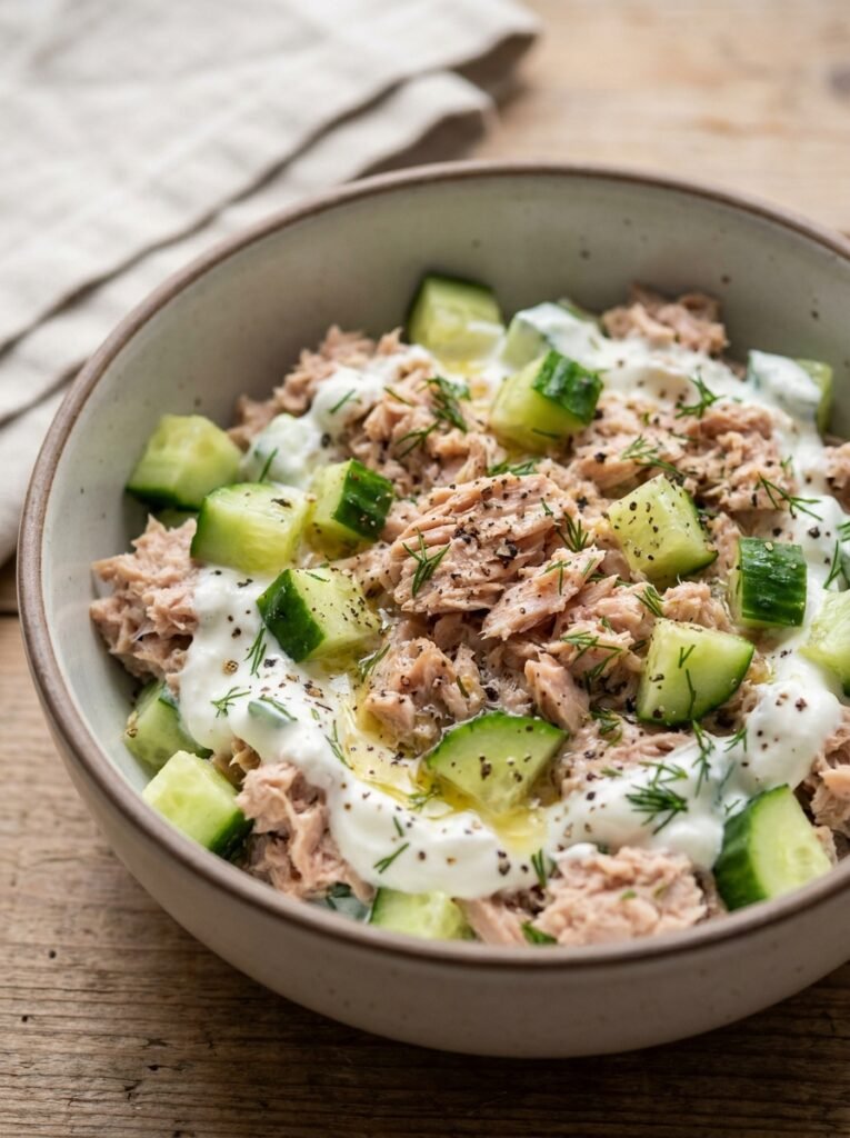 Tuna and Cucumber Lunch Prep: Easy, Healthy, No-Cook Recipe 12 Tuna Cucumber Lunch Prep 202605011729