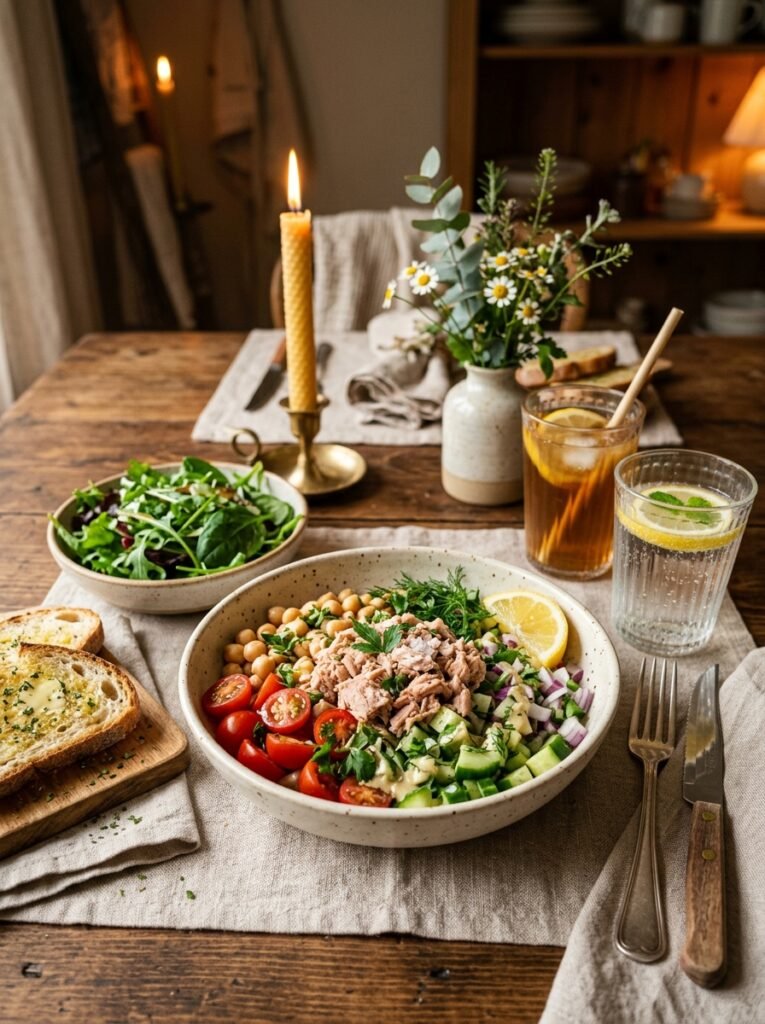 Tuna and Chickpea Salad setup 202604291338