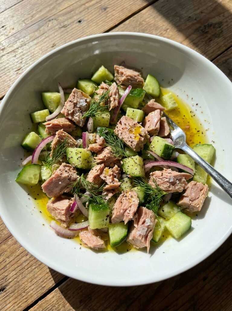 Tuna cucumber lunch 202604121500