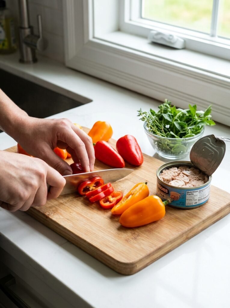 Tuna stuffed peppers 202604271208