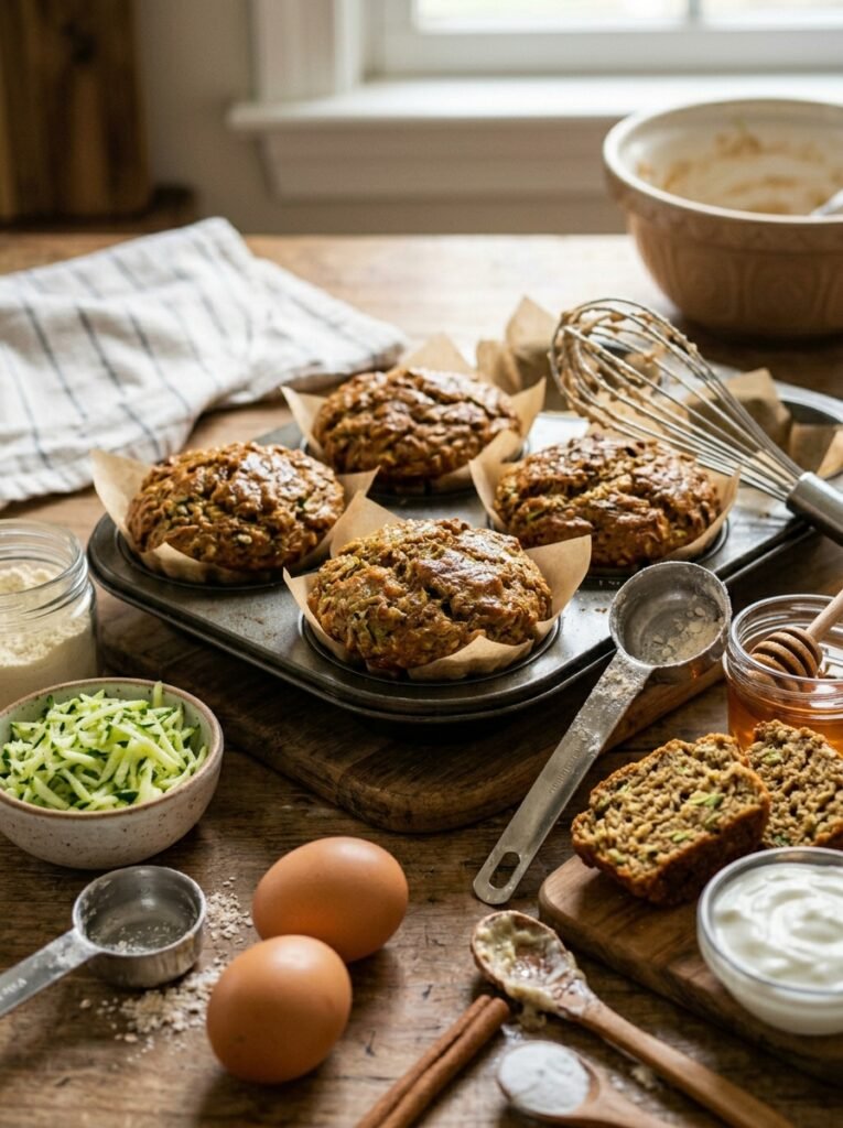 Zucchini bread muffins 202604101845