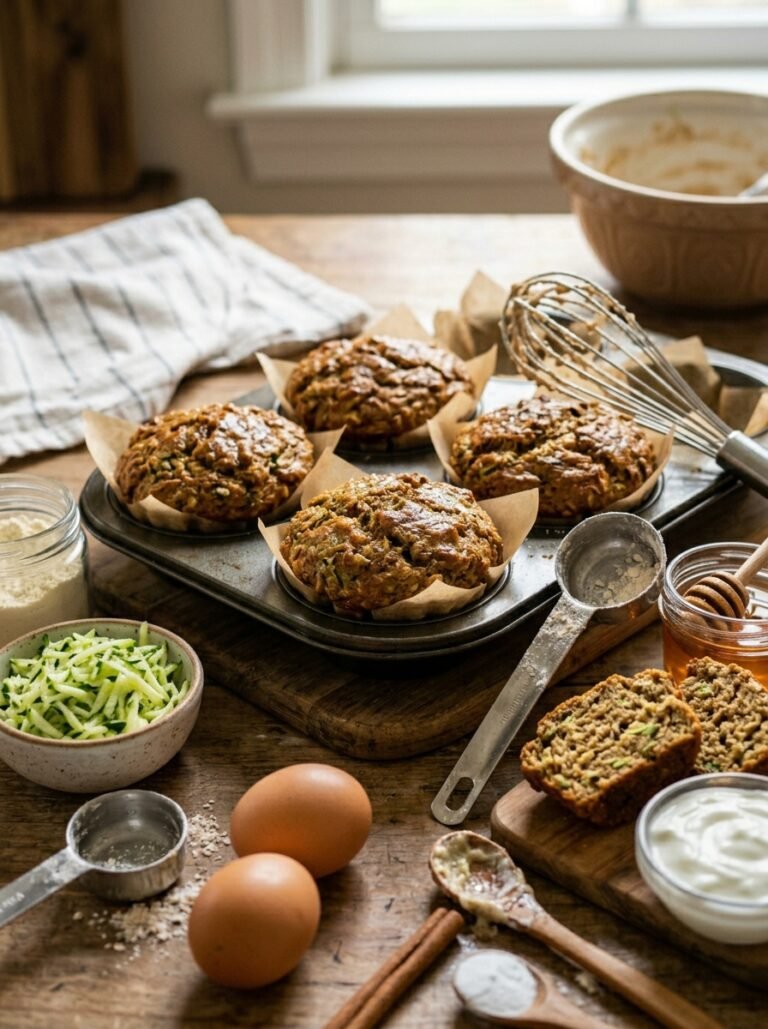 Zucchini bread muffins 202604101845