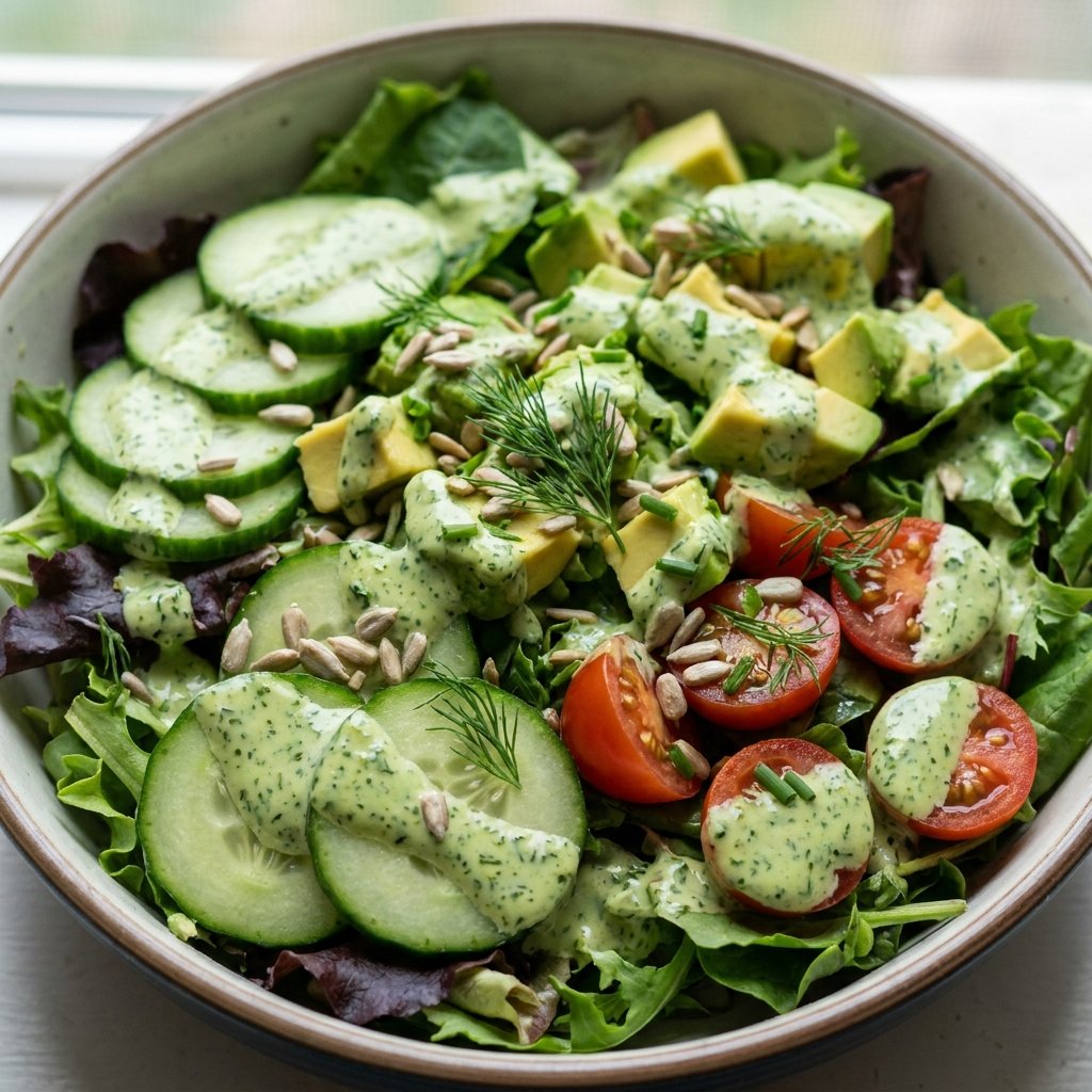 Viral Green Goddess Salad Recipe: Fresh, Creamy, and Easy to Make at Home 2026 12 viral green goddess salad recipe