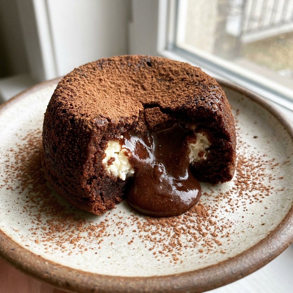 cottage cheese lava cake Recipe