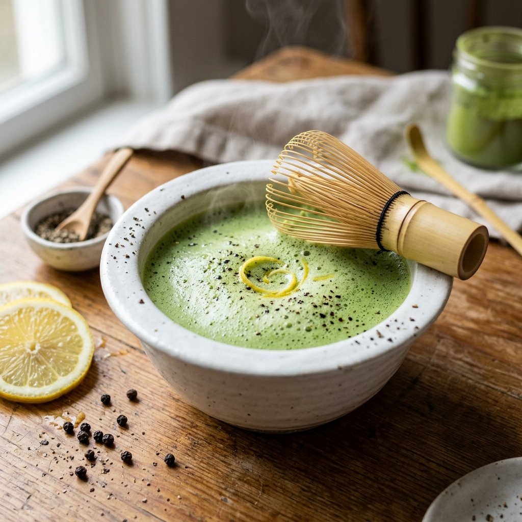 Home 6 Lemon pepper matcha recipe