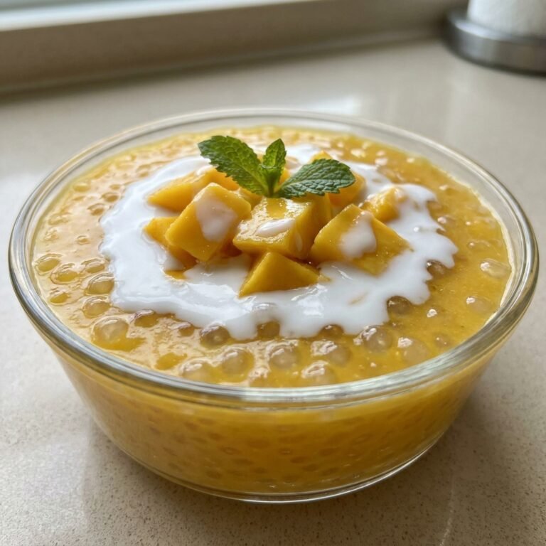 Mango Sago Pudding Recipe: Creamy Tropical Dessert Guide 2026 17 mango sago pudding recipe