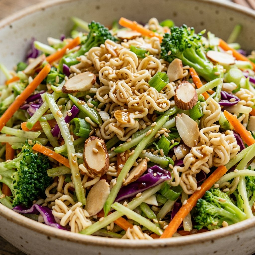 Crunchy Ramen Broccoli Slaw recipe
