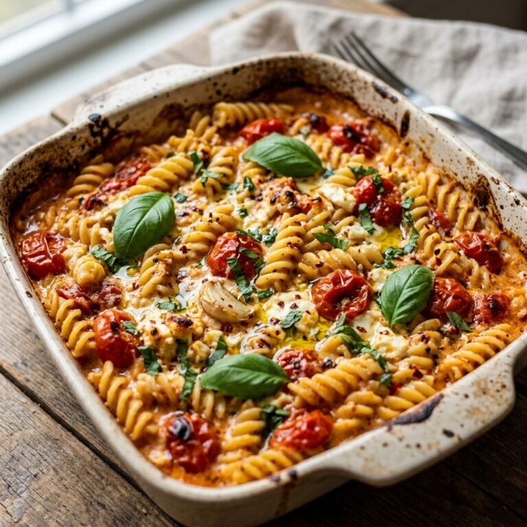 Viral Baked Feta Pasta Recipe