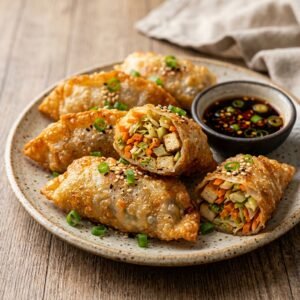 Crispy Rice Paper Dumplings Recipe