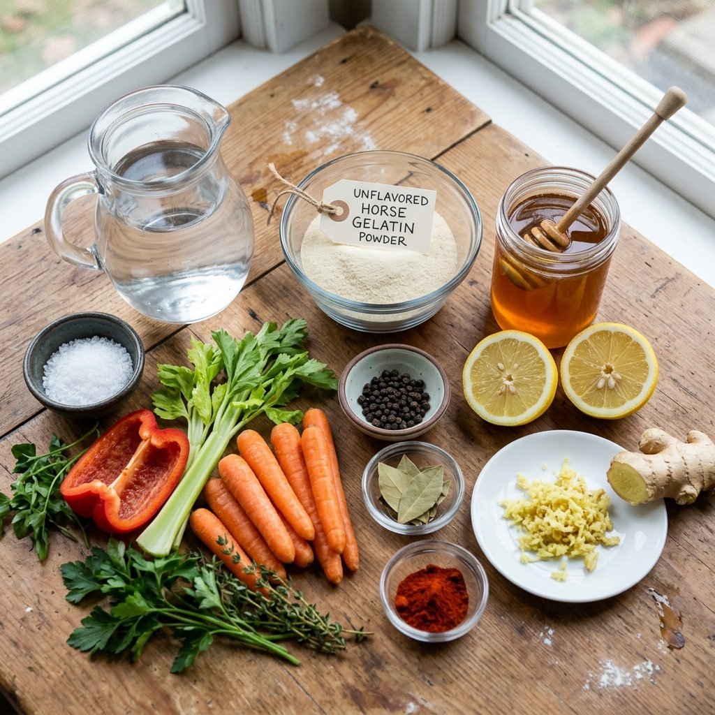 Horse gelatin trick recipe for men
