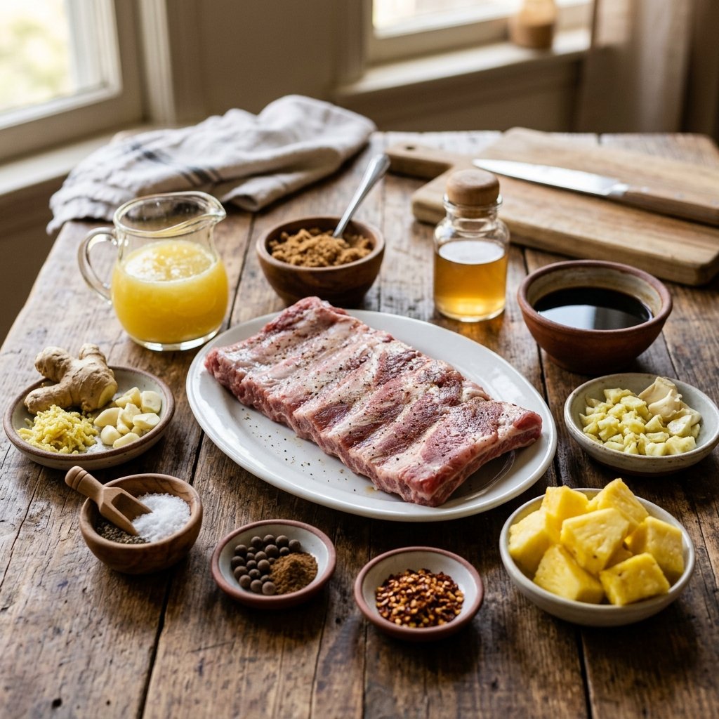Sticky Pineapple Ribs Recipe