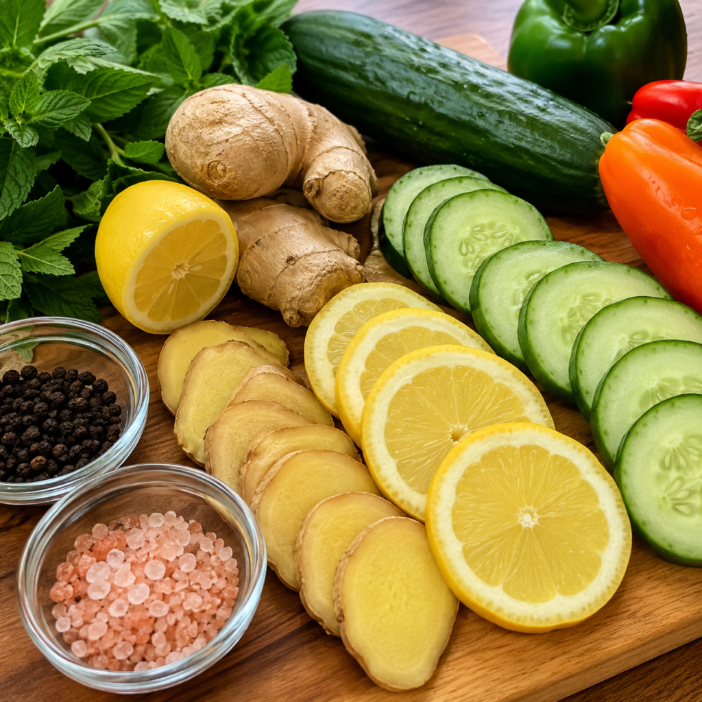 Lemon Ginger Cucumber Water Recipe: The Ultimate Refreshing Detox Drink 2026 13 Lemon Ginger Cucumber Water Recipe