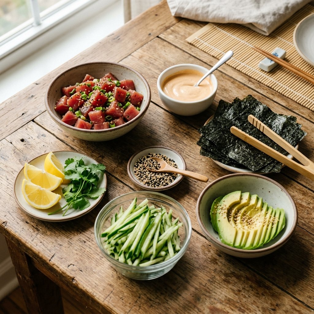 Viral Sushi Tacos Recipe