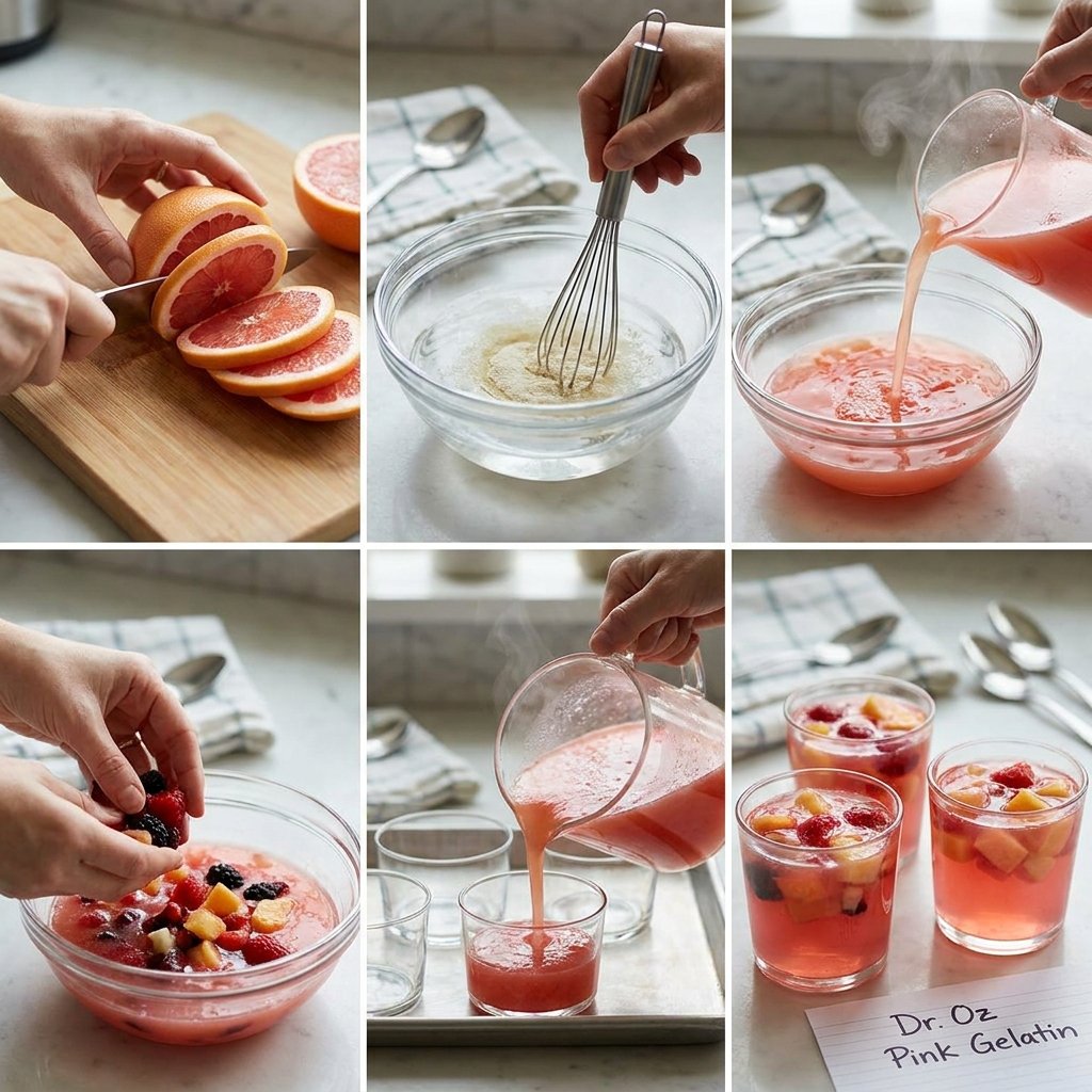 dr oz pink gelatin recipe for weight loss recipe