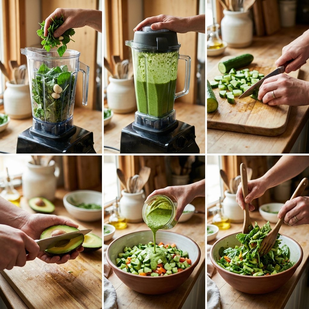 Viral Green Goddess Salad Recipe: Fresh, Creamy, and Easy to Make at Home 2026 14 viral green goddess salad recipe