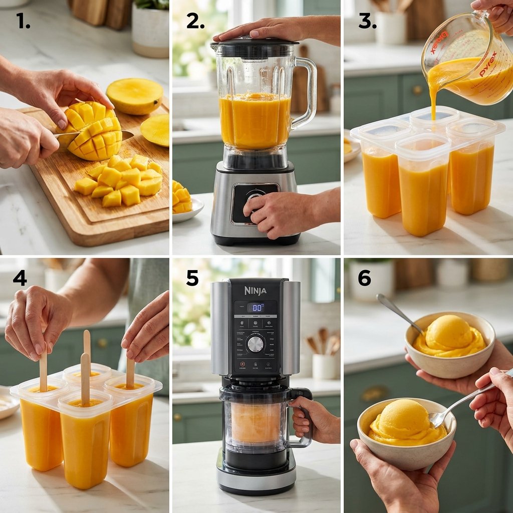 Ninja Creami Mango Sorbet Recipe